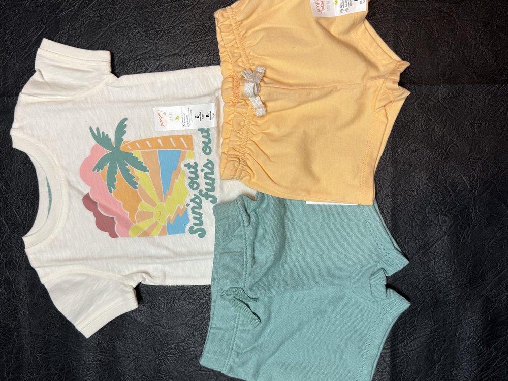 6 months Shorts & Tee